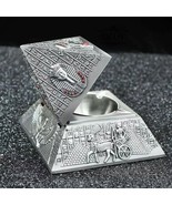  Vintage Egyptian Pyramid Metal Alloy Ashtray for Hotel Home and Garden ... - $653.33 MXN