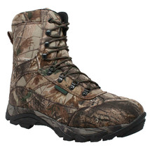 9638 Tecs Tan, 10&quot; Camo Waterproof Membrant Men Hunting Boot - £62.61 GBP