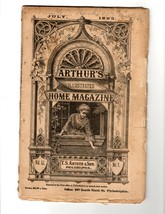 ORIGINAL Vintage 1883 Arthur&#39;s Illustrated Home Magazine - £19.82 GBP