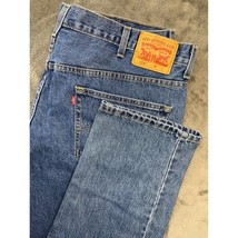Levi&#39;s 550 Relaxed Fit Jeans Mens W44 L38 Blue Denim Classic - $59.99