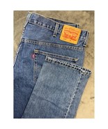 Levi&#39;s 550 Relaxed Fit Jeans Mens W44 L38 Blue Denim Classic - $1,124.63 MXN
