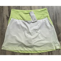 Adidas Golf Gradient Print Skirt Skort Pulse Lime Size Small Nwt - $24.06