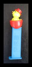 Pez Chick in Red Cracked Egg Dispenser Blue Stem - $6.92