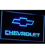 CHEVROLET NEON BLUE LIGHT SIGN. - £30.03 GBP