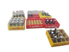 Coca Cola Miniature Bottles in Crates  Lot  - £17.05 GBP