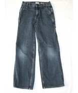 Oshkosh 12 Slim Jeans Medium Wash Adjustable Waist Boys Carpenter Loop 1... - $230.68 MXN
