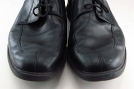 Rockport Derby Oxfords Black Leather Men Shoes Size 11.5 Medium - £31.32 GBP