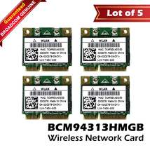 Lot x 5 Dell Inspiron M5040 WiFi Card BCM94313HMGB Mini PCI-E Wireless 2... - $57.98
