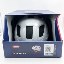 Abus Urban Hyban 2.0 Bike Helmet Medium 52-58 Brilliant Gray - £35.26 GBP