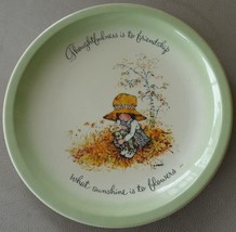 Holly Hobbie Collector's Edition Collect Plate- 1973 Plate - American Greetings - $29.69