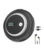 Portable CD Player Anti Skip Walkman Stereo Earbuds AUX AC USB Cable Hom... - $27.71