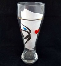 Ritzenhoff Beer Pilsner Glass Heinz Te Laake Collectible Barware Abstract 1997 - $24.60