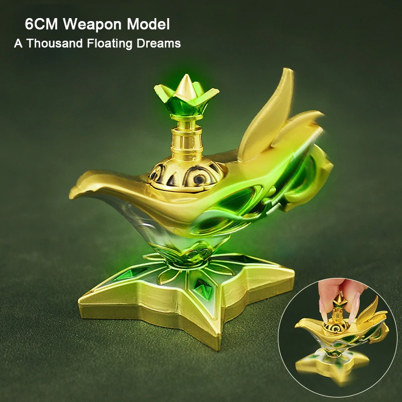 6CM Genshin Impact Game Peripheral God of Grass Nahida Exclusive Weapon Models A - £16.70 GBP