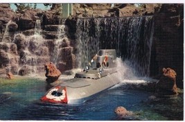 California Postcard Disneyland Magic Kingdom Submarine Falls - £1.70 GBP