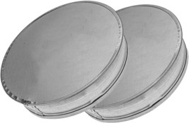 Vent Systems 4&quot; Inch Pack Of 2 Metal Tee Caps Galvanized Steel End Cap D... - $31.93