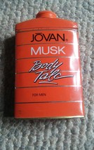 Vintaage Jovan Muck Body Talc for Men Tin Coty Empty - £6.28 GBP