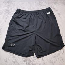 Under Armour Shorts Mens Large Black Lightweight Activewear Performance - $21.76