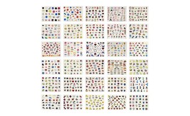 Mixed Styles 3D Nail Art Stickers Decals (10, 30 or 50 sheets)