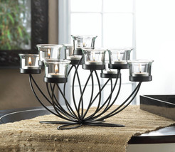 Iron Bloom Candle Centerpiece - £60.09 GBP