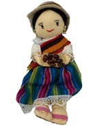 Artisan Made Peruvian Doll 10&quot; - $20.81 CAD