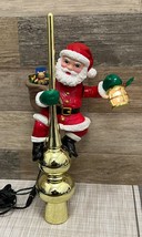 Mr. Christmas Santa Light Animated Tree Top Topper Holiday ~ Vintage 1994! - £28.92 GBP