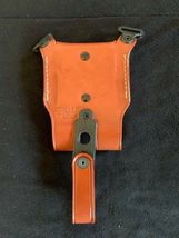Fits CZ P-09 4.5”BBL Leather Vertical Shoulder Holster Double Magazine #1502# RH image 10