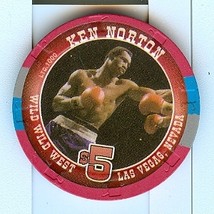 $5 Wild Wild West Las Vegas Boxing Casino Chip Ken Norton  - $14.95