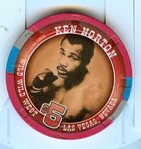 $5 Wild Wild West Casino Las Vegas Boxing Casino Chip Ken Norton - $14.95