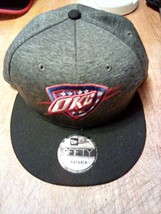 Oklahoma City Thunder New Era 9Fifty Snapback Hat Cap Flag Red White Blue - £14.97 GBP