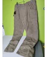 Wrangler Riggs Workwear Pants Tan Mens 36x34  - £27.82 GBP