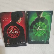 Lot of 2 Chronicles of Nick,  Invincible, Infamous by Sherrilyn Kenyon New - £14.07 GBP