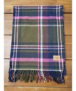 Joules Clothes Great And Britain Brown Plaid Winter Scarf - €29,46 EUR