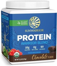 Warrior Blend Organic High Performance Protein Powder - 13.2 Oz (375g) Chocolate - £17.26 GBP