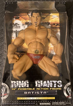 Batista Wwe Jakks Pacific 14" Ring Giants Action Figure - Damaged Box - Sealed - $45.00