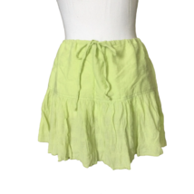 Level Vintage Y2K Womens Juniors Short Skirt Size Large Lime Green Light... - $14.08