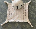 Rare Fox? Emily Oliver 100% Organic Cotton Lovey Security Blanket knotte... - $19.75