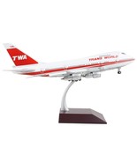 Boeing 747SP Commercial Aircraft with Flaps Down &quot;TWA (Trans World Airli... - $214.49