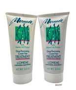 2 TRAVEL SIZE Loreal Mermade Deep Penetrating Cream Hair Treatment - 2.3... - $29.69
