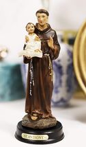 Ebros Saint Anthony of Padua Carrying Baby Jesus and The Bible Statue 5.... - €16,35 EUR
