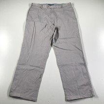 Peter Millar Pants Mens 36 Gray Khakis Chinos Cotton Straight Leg - $23.02