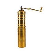 9&#39;&#39; Coffee Grinder Pepper Spice Mill Handmade Brass Turkish Straight 22.5cm - $735.11 MXN