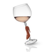 Godinger Goblet Glass, Stem Glass, Drinking Glass, Drinking Cup, Red Hig... - $504.56 MXN