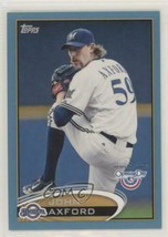 2012 Topps Opening Day Blue /2012 John Axford #88 - Brewers - 200/2012 - £0.79 GBP