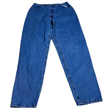 EDDIE BAUER Womens Jeans Size 18 Tall High Waist Tapered W34xL33 Blue - $337.54 MXN