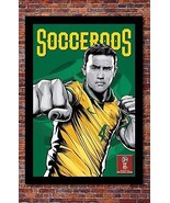 2018 World Cup Soccer Russia | TEAM AUSTRALIA Poster | 13 x 19 Inches - £11.75 GBP