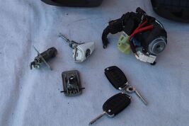 15-17 Sonata Ignition Switch & Driver Door Trunk Glove Lock Cylinder W/ 2 Keys image 2