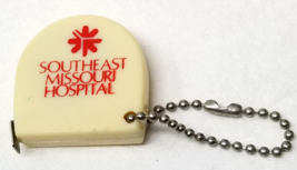 Southeast Missouri Hospital Keychain Tape Measure Plastic Vintage - £9.65 GBP