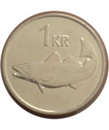 2011 iceland  1 krona coin BU nice coin - £3.54 GBP