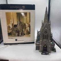 Dept 56 Christmas in the City 30th Anniversary Cathedral of St Nicholas - $272.25