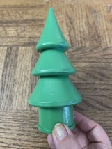 Christmas Small Green Wooden Tree Decoration - £9.90 GBP